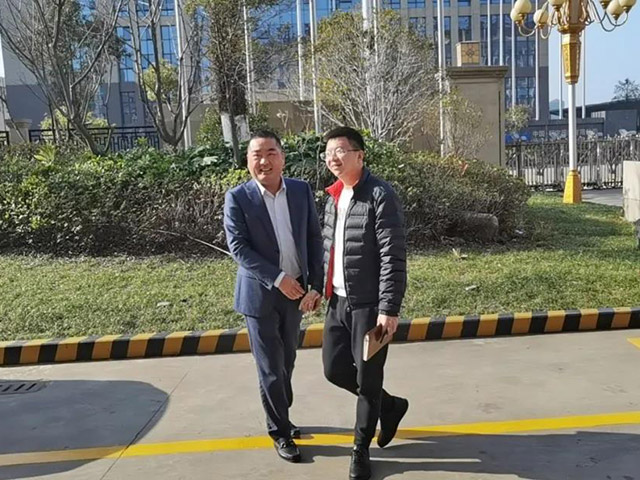 新春伊始，龙湾区空港管委会向导率队莅临集团走访慰问